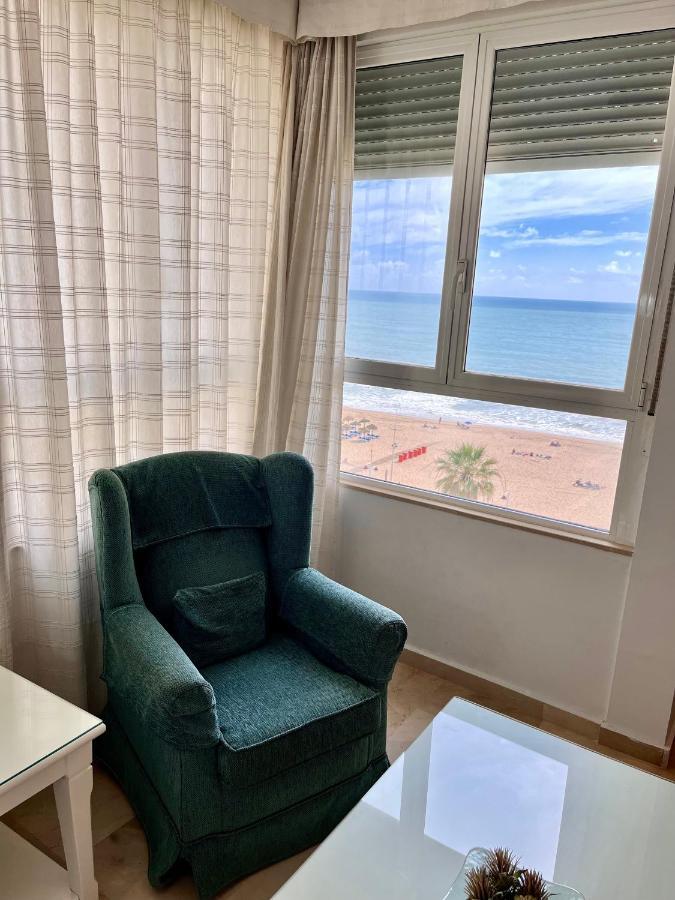Ferienwohnung Gatu Aguamarina Beach, Vistas Al Mar Playa Victoria Cádiz Exterior foto